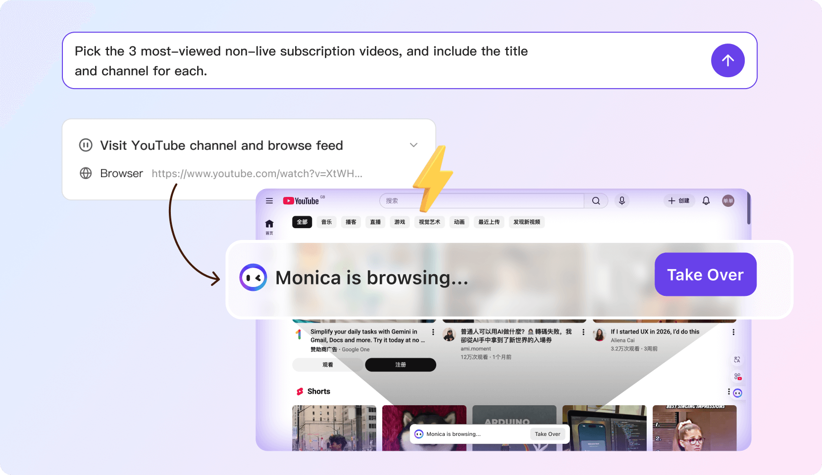 Browser Operator Interface